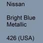 Preview: Nissan, Bright Blue Metallic, 426 (USA).